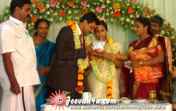 Bibin Jisha wedidng photos at Pala Ramapuram church Parish Hall